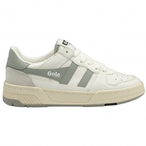 Gola Classics Allcourt Sneakers Fehér Világos Szürke Hungary | LPK-983065