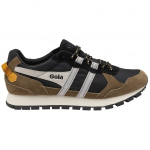 Gola Classics Altitude Sneakers Fekete Khaki Fehér Hungary | JUE-780469