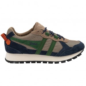 Gola Classics Altitude Sneakers Sötétkék Zöld Hungary | UKS-174938