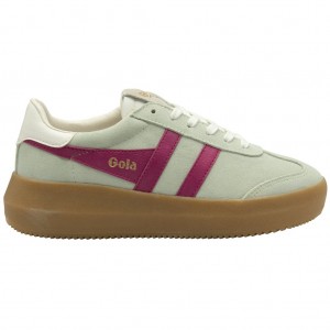 Gola Classics Athena Sneakers Fukszia Fehér Hungary | UAT-125798