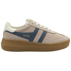 Gola Classics Athena Sneakers Rózsaszín Fehér Hungary | WID-504219