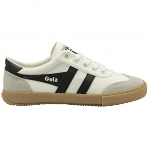Gola Classics Badminton Plimsoll Sneakers Fehér Fekete Hungary | AQP-092173