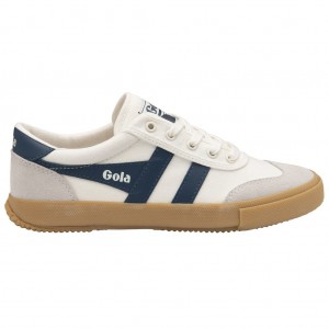Gola Classics Badminton Plimsoll Sneakers Fehér Hungary | HPL-073691