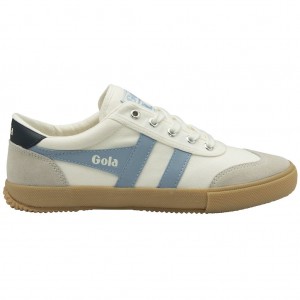 Gola Classics Badminton Plimsoll Sneakers Fehér Sötétkék Hungary | JEA-214975
