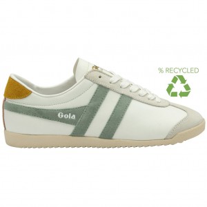 Gola Classics Bullet Pure Sneakers Fehér Zöld Hungary | FXW-540786