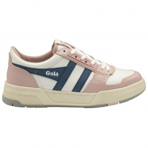 Gola Classics Challenge Sneakers Fehér Rózsaszín Hungary | EZA-138207