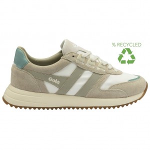 Gola Classics Chicago Sneakers Fehér Szürke Hungary | HIU-247380