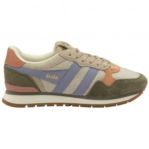 Gola Classics Colorado Sneakers Khaki Levendula Hungary | REK-046519