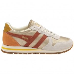 Gola Classics Daytona Blaze Sneakers Arany Narancssárga Hungary | LHZ-748159