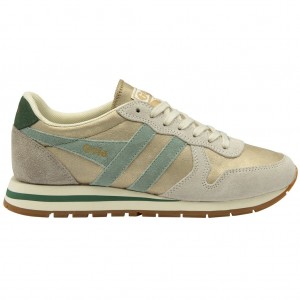 Gola Classics Daytona Blaze Sneakers Arany Zöld Hungary | FMR-678954