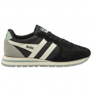 Gola Classics Daytona Sneakers Fekete Fehér Hungary | LNZ-783064