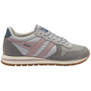 Gola Classics Daytona Sneakers Világos Szürke Rózsaszín Hungary | CEB-962387
