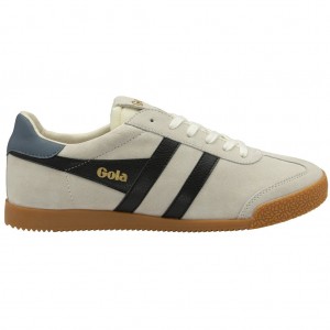Gola Classics Elan Sneakers Fehér Fekete Hungary | KVZ-103576