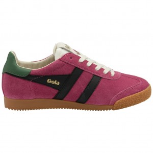 Gola Classics Elan Sneakers Fukszia Fekete Hungary | XAG-263915
