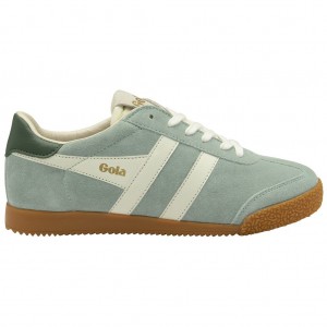 Gola Classics Elan Sneakers Zöld Fehér Hungary | OHC-680231