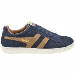 Gola Classics Equipe Suede Sneakers Sötétkék Hungary | AGK-201469