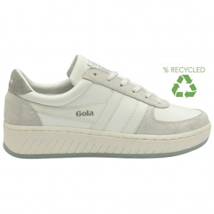 Gola Classics Grandslam '88 Sneakers Fehér Világos Szürke Hungary | ZWP-980613