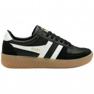 Gola Classics Grandslam Elite Sneakers Fekete Fehér Hungary | ATM-058329