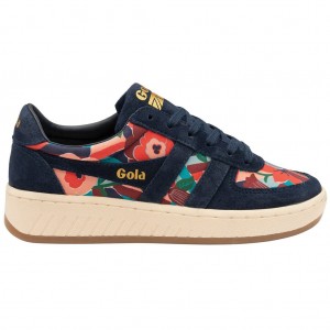 Gola Classics Grandslam LBTY BL Sneakers Sötétkék Hungary | YEG-124059