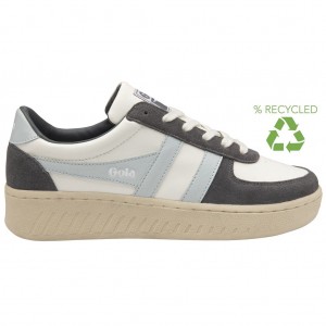 Gola Classics Grandslam Pure Sneakers Fehér Kék Hungary | LWD-728396
