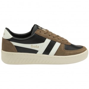 Gola Classics Grandslam Quadrant Sneakers Fekete Fehér Hungary | FXK-051736
