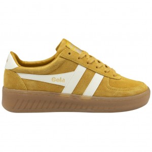 Gola Classics Grandslam Suede Sneakers Fehér Hungary | XQP-652974