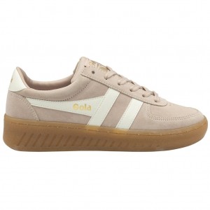 Gola Classics Grandslam Suede Sneakers Rózsaszín Fehér Hungary | OXL-956124