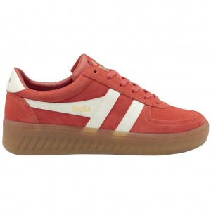 Gola Classics Grandslam Suede Sneakers Korall Fehér Hungary | BWV-183547