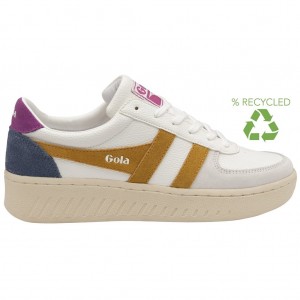 Gola Classics Grandslam Trident Sneakers Fehér Hungary | QPD-237904
