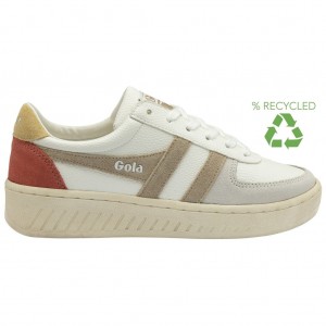 Gola Classics Grandslam Trident Sneakers Fehér Hungary | FEX-049678