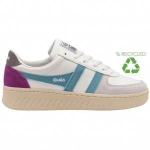 Gola Classics Grandslam Trident Sneakers Fehér Hungary | KZW-830641