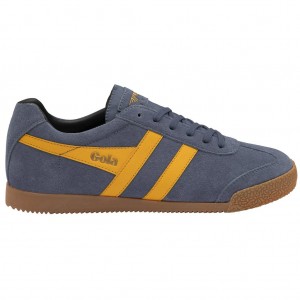 Gola Classics Harrier Suede Sneakers Fekete Hungary | CTI-197854