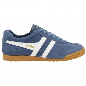 Gola Classics Harrier Suede Sneakers Fehér Hungary | ROE-607498