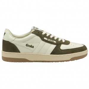 Gola Classics Hawk '89 Sneakers Fehér Khaki Hungary | UPG-832047