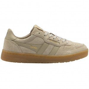 Gola Classics Hawk Suede '86 Sneakers Bone Gum Hungary | NEP-368059