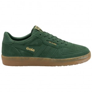 Gola Classics Hawk Suede '86 Sneakers Evergreen Gum Hungary | QKX-169784
