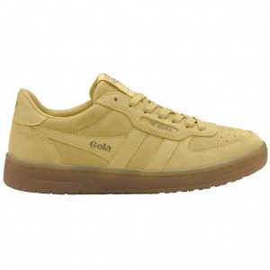 Gola Classics Hawk Suede '86 Sneakers Pollen Gum Hungary | STQ-189340