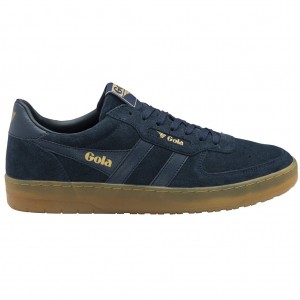 Gola Classics Hawk Suede '86 Sneakers Sötétkék Hungary | SFL-046879