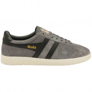 Gola Classics Hurricane Suede Sneakers Fekete Fehér Hungary | NTZ-682745