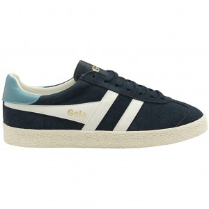 Gola Classics Medallist Sneakers Sötétkék Fehér Hungary | QRE-457302