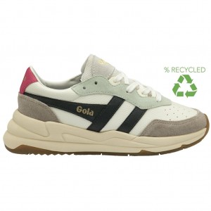 Gola Classics Saturn Quadrant Sneakers Fehér Szürke Hungary | UNH-189457