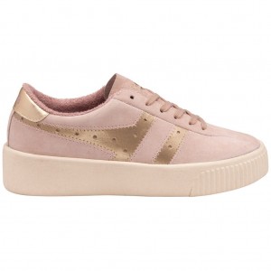 Gola Classics Super Court Metallic Sneakers Arany Hungary | HWT-035167