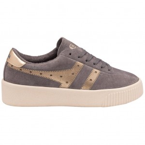 Gola Classics Super Court Metallic Sneakers Arany Hungary | PMA-521687