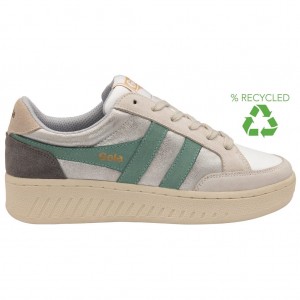 Gola Classics Superslam Blaze Sneakers Titán Zöld Szürke Hungary | MOY-149680