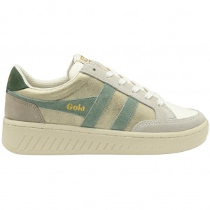 Gola Classics Superslam Blaze Sneakers Arany Zöld Hungary | BJC-431975
