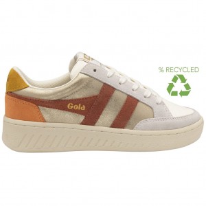 Gola Classics Superslam Blaze Sneakers Arany Narancssárga Hungary | JQS-806175