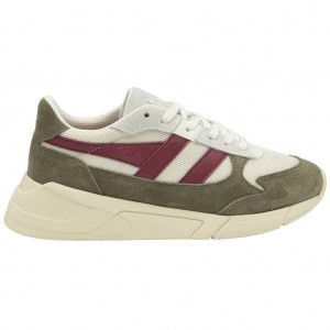 Gola Classics Tempest Sneakers Fehér Khaki Hungary | CQO-524631