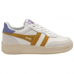 Gola Classics Topspin Sneakers Fehér Levendula Hungary | KHD-432871