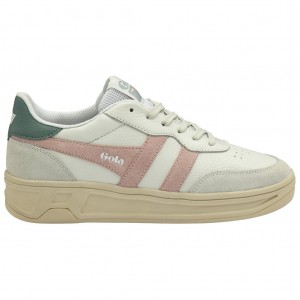 Gola Classics Topspin Sneakers Fehér Rózsaszín Hungary | SYC-918027