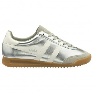 Gola Classics Torpedo Glimmer Sneakers Titán Fehér Hungary | PVA-309647